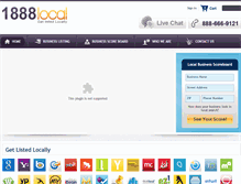 Tablet Screenshot of 1888local.com